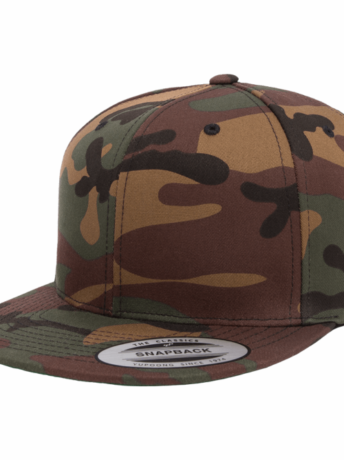 YP Classics Premium Snapback Camo Cap